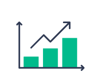 Gráfico crescimento eficiência